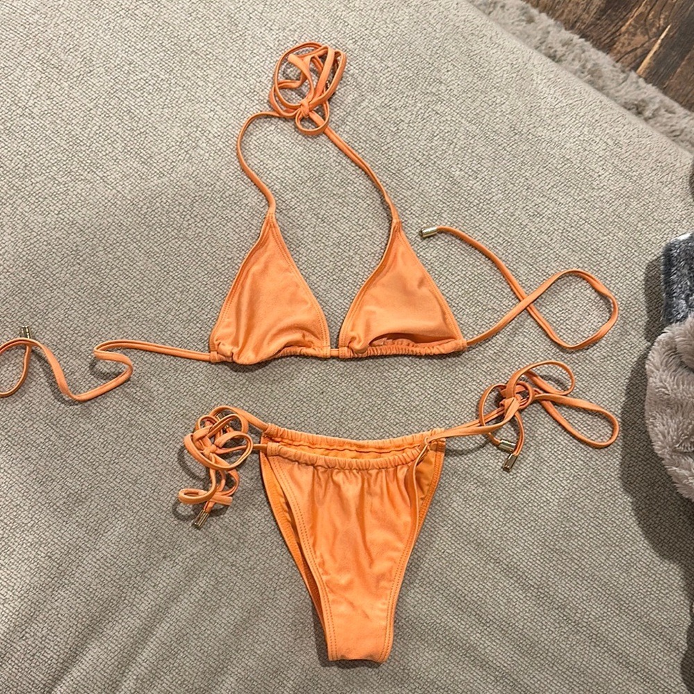 Hello Molly Orange Bikini Set